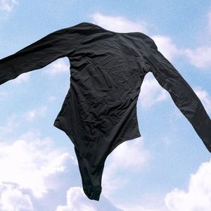 Long Sleeve Backless Princess Polly Bodysuit